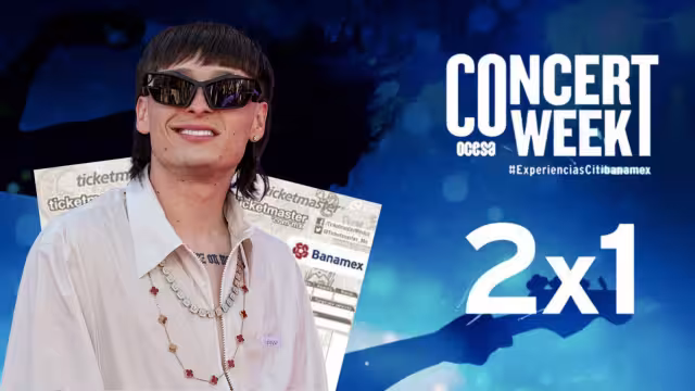 OCESA pone conciertos al 2x1 en Concert Week