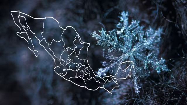 Entidades afectadas por el paso del Frente Frío 9 en México