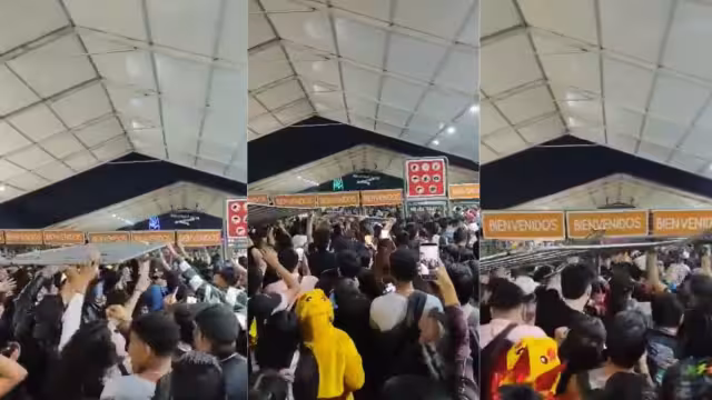 Dan 'portazo' y se arma caos en el EDC de la CDMX