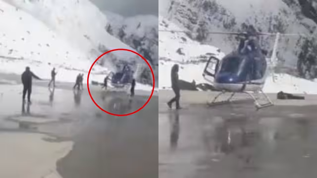 Hombre pierde la vida por hélices de helicóptero