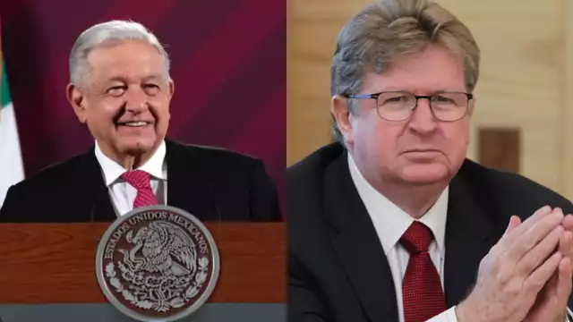 Presidente AMLO y Germán Larrea, director de Grupo México
