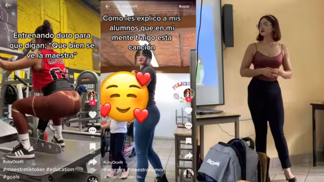 Maestra de matemáticas fitness