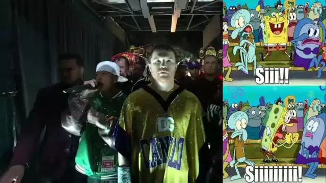 Danna Paola y Santa Fe Klan protagonizan memes de pelea Canelo vs Charlo