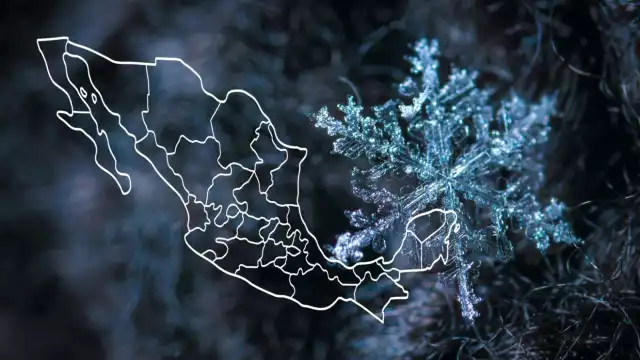 Entidades afectadas por el paso del Frente Frío 9 en México