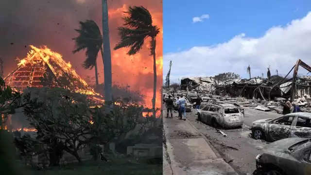 Continúan labores de rescate tras incendio en Hawái