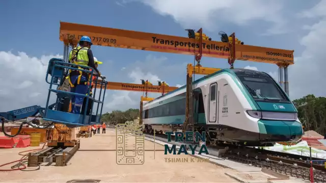Avances en la construcción del tramo 1 del Tren Maya