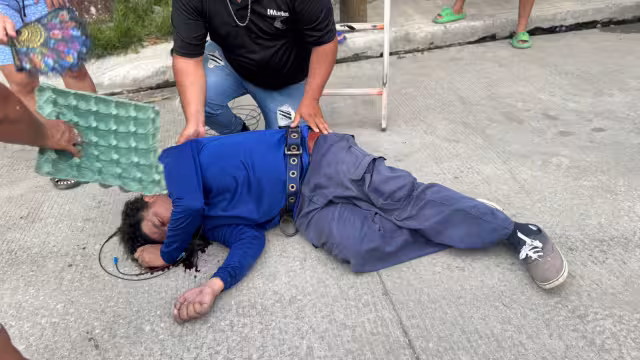 Cayó desde 7 metros de altura