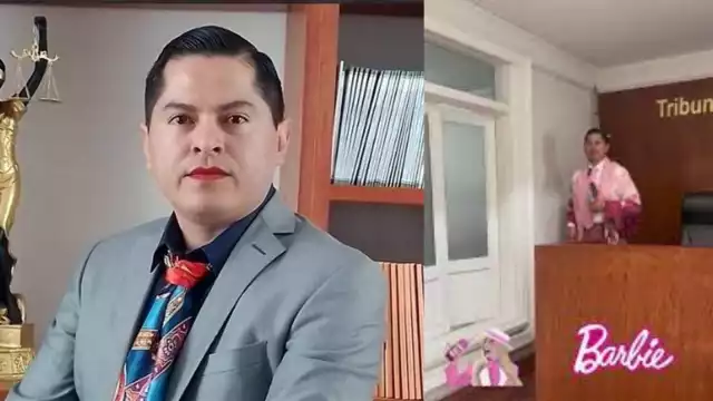 Jesús Ociel Baena es 'Le Barbie Magistrade'