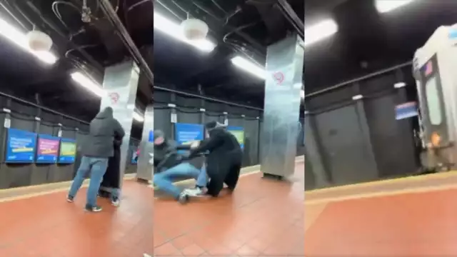 Hombre muere tras pelea en Metro de Filadelfia luego de resbalar a las vías