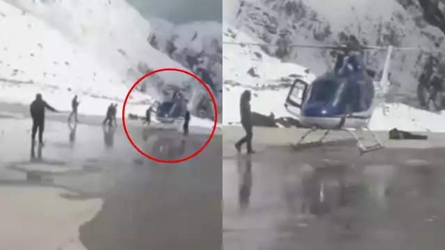Hombre pierde la vida por hélices de helicóptero