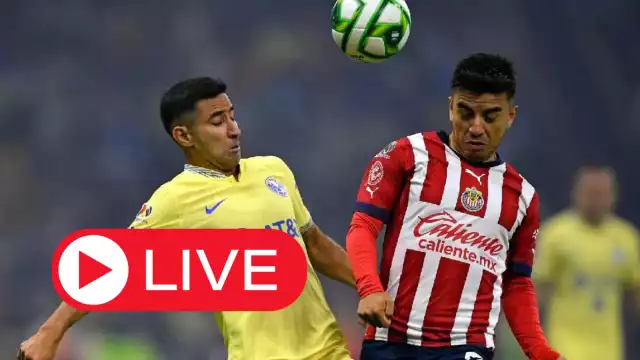 Ver en vivo el partido América vs Chivas
