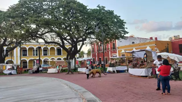 El Parque Principal tuvo una rehabilitación dentro de las mejoras del Centro Histórico
