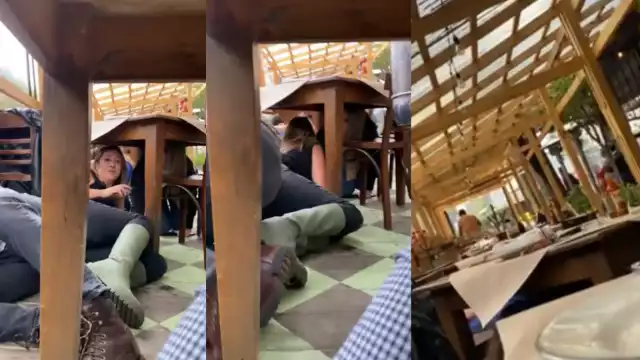 VIDEO de balacera en la Roma Norte