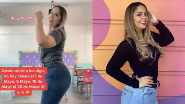 Maestra de primaria se hace viral en TikTok
