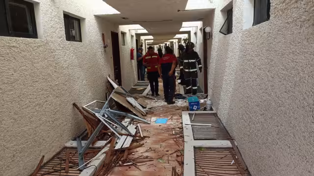 La explosión se registró en una habitación de la Zona Hotelera de Cancún
