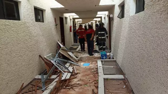 La explosión se registró en una habitación de la Zona Hotelera de Cancún
