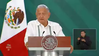 AMLO indicó que son grupos opositores los que buscan detener la construcción del Tren Maya en Quintana Roo