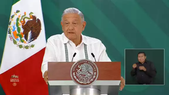 AMLO indicó que son grupos opositores los que buscan detener la construcción del Tren Maya en Quintana Roo AMLO indicó que son grupos opositores los que buscan detener la construcción del Tren Maya en Quintana Roo