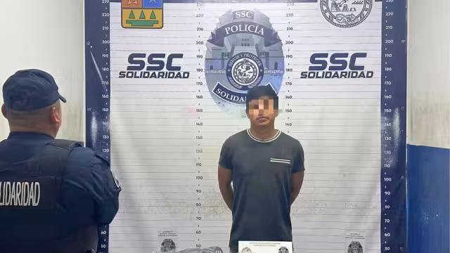 El presunto responsable fue puesto a disposición de la Fiscalía General del Estado