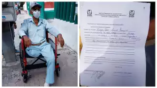 Abuelito denuncia falta de medicamentos y mala atención en IMSS de Ciudad del Carmen