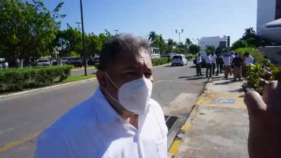 El funcionario también presentó una denuncia ante la Fiscalía General del Estado de Campeche El funcionario también presentó una denuncia ante la Fiscalía General del Estado de Campeche