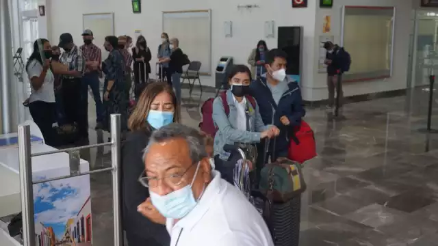 Los pasajeros fueron notificados con anterioridad sobre la cancelación del vuelo