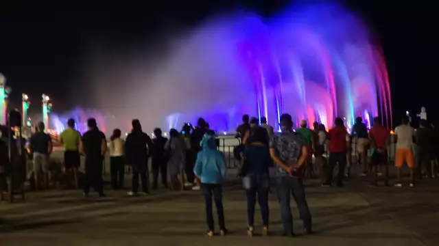 Las fuentes marinas del malecón de Campeche presentan fallos por falta de conocimiento en su funcionamiento