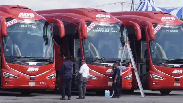 Son 23 nuevas unidades de ADO que operarán en Campeche