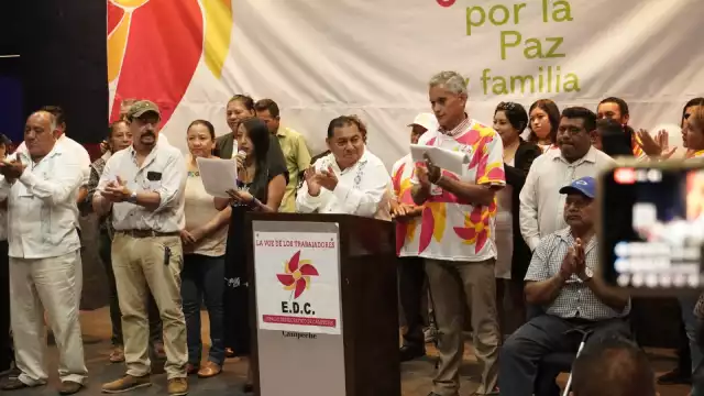El dirigente estatal de Espacio Democrático es el doctor Marco Antonio Sánchez Abnaal