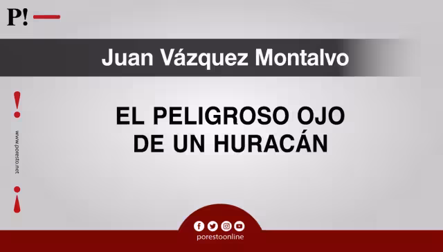 El peligroso ojo de un huracán