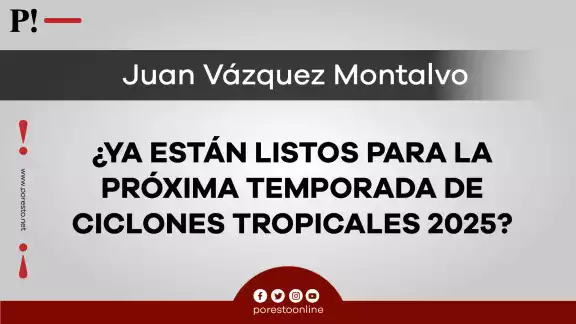 ¿Ya están listos para la próxima Temporada de Ciclones Tropicales 2025? ¿Ya están listos para la próxima Temporada de Ciclones Tropicales 2025?
