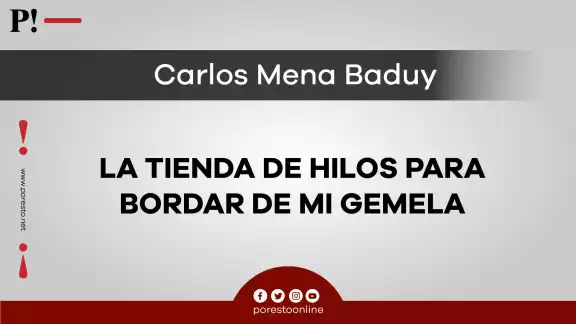 La tienda de hilos para bordar de mi gemela