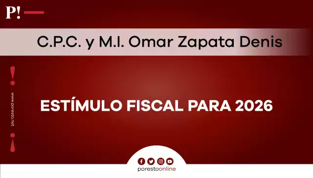 Estímulo fiscal para 2026