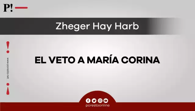 El veto a María Corina