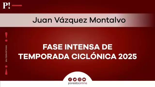 Fase intensa de la temporada ciclónica 2025