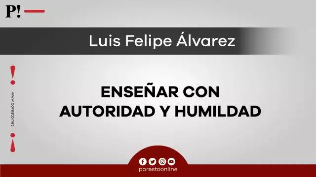 Enseñar con autoridad y humildad