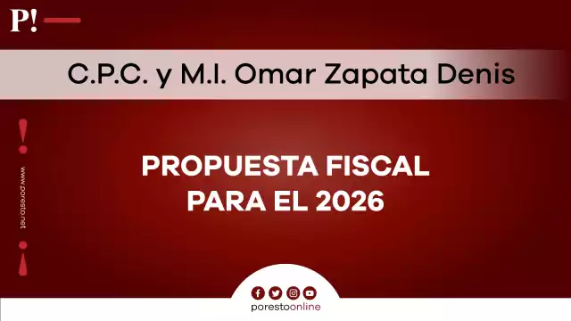 Propuesta fiscal para el 2026