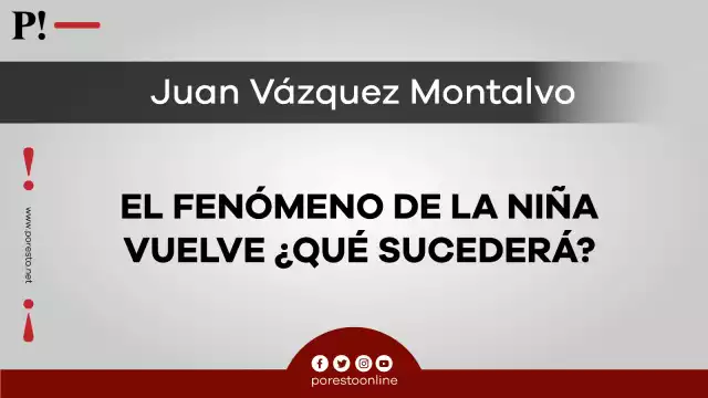 El fenómeno de La Niña vuelve ¿qué sucederá?