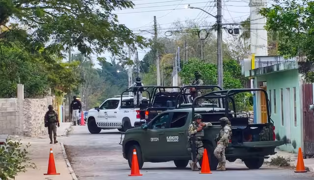 La Guardia Nacional y el Ejército encabezaron el operativo en Tizimín