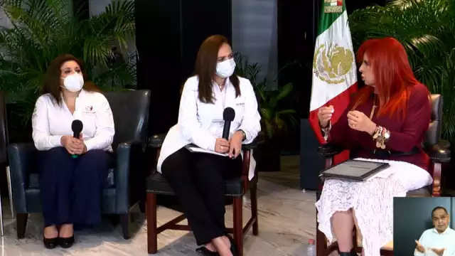 Preguntó a los presentes del programa quién lavaba su cubrebocas, aunque los asistentes tenían desechables