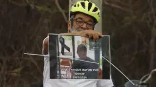 Homenajean a un ciclista fallecido en un accidente en Cholul