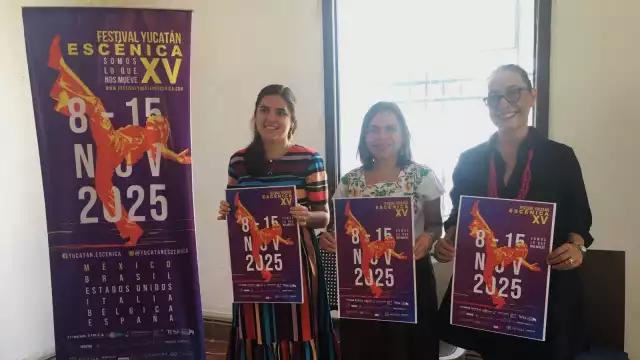 El Festival Yucatán Escénica será del 8 al 15 de noviembre
