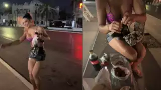 Las influencers ayudaron a dar con los conductores del auto que se dieron a la fuga
