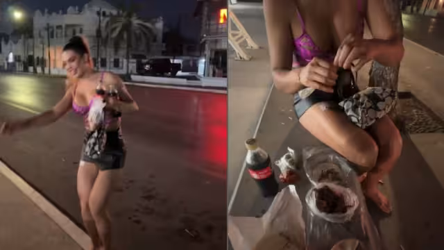 Las influencers ayudaron a dar con los conductores del auto que se dieron a la fuga
