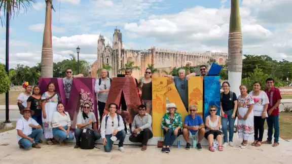 Hace unos días, Maní recibió a participantes del Tianguis Turístico de Mérida Hace unos días, Maní recibió a participantes del Tianguis Turístico de Mérida