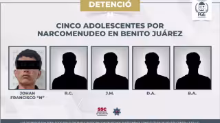 Detienen a cuatro adolescentes por presunta posesión de droga en Cancún