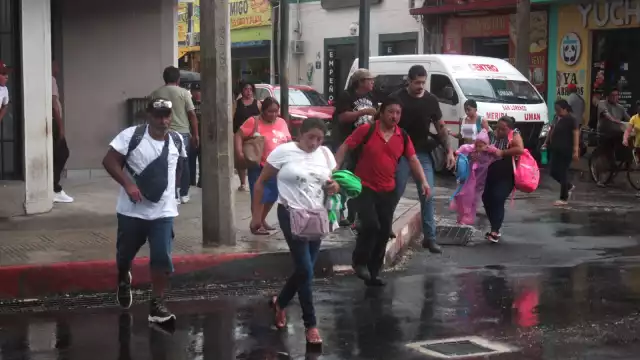 Se aproximan fuertes lluvias en Yucatán este fin de semana
