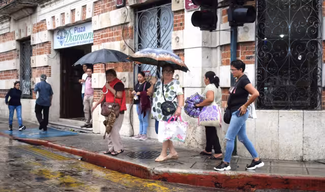 Se espera que se presenten chubascos en Yucatán este miércoles