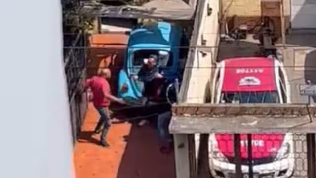 Pelea en Iztapalapa termina en balacera VIDEO