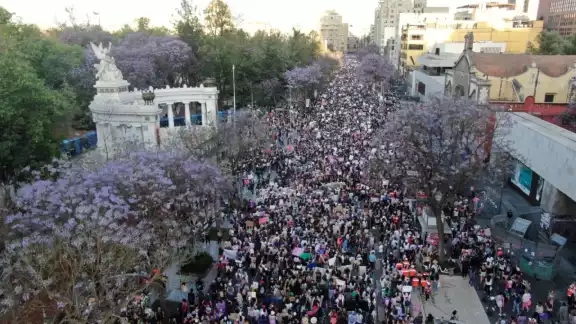 90 mil asistentes en la marcha del 8 de marzo en CDMX
